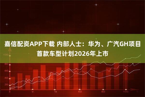 嘉信配资APP下载 内部人士：华为、广汽GH项目首款车型计划2026年上市