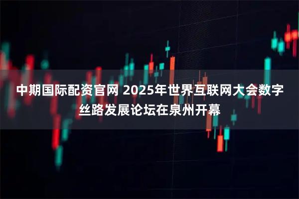 中期国际配资官网 2025年世界互联网大会数字丝路发展论坛在泉州开幕